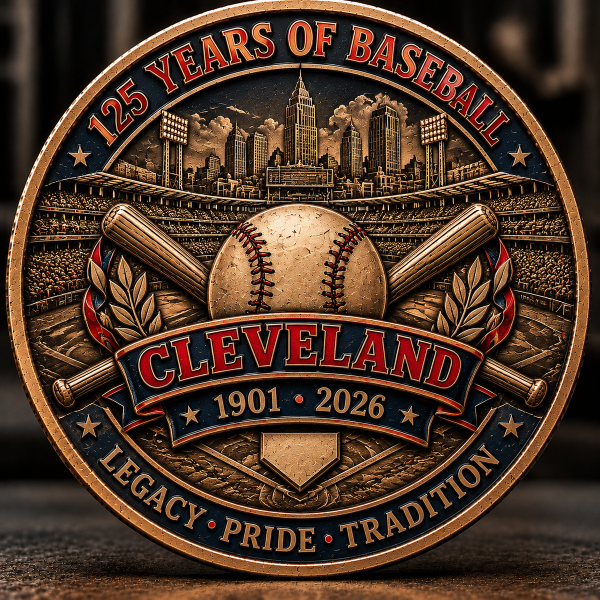 GO TRIBE! 125th Anniversary Coin
