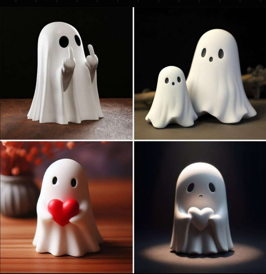 ๐ป2025 Future Light at 50% OFF โ 3D Printed Unfriendly Ghosts