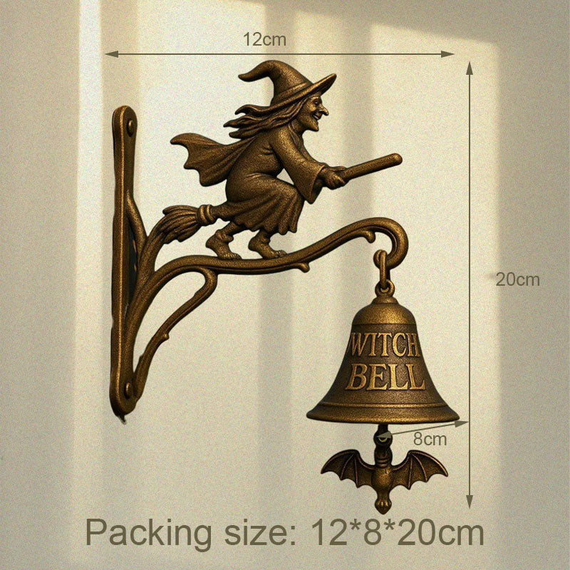 🧙♀️Let your guests be greeted by the magic at the door🔔Witch's bell