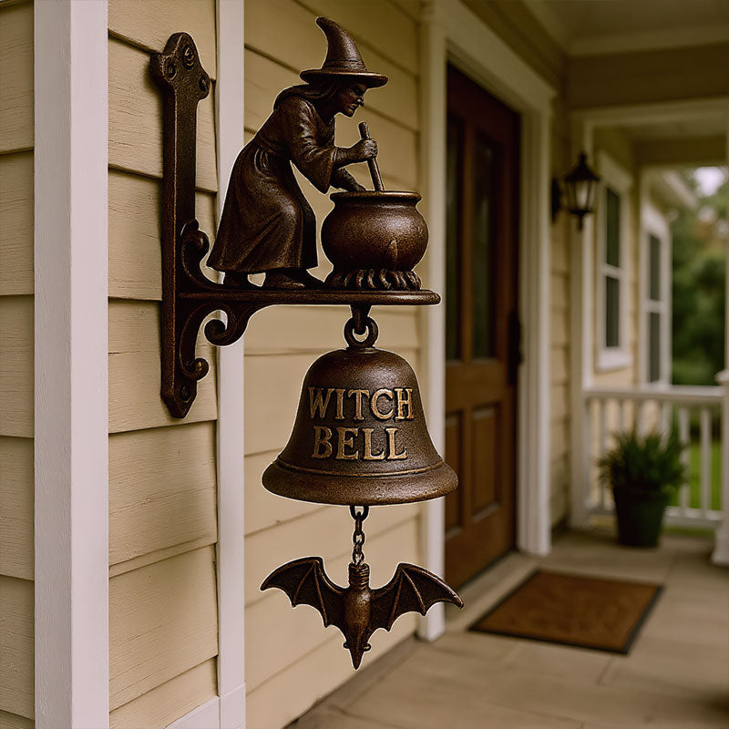 🧙♀️Let your guests be greeted by the magic at the door🔔Witch's bell