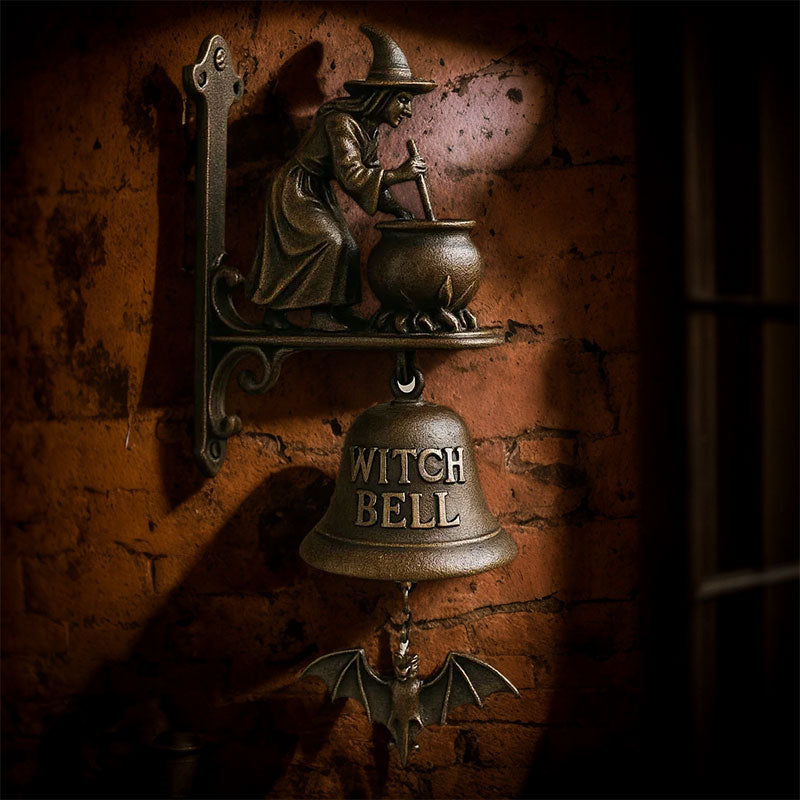 🧙♀️Let your guests be greeted by the magic at the door🔔Witch's bell