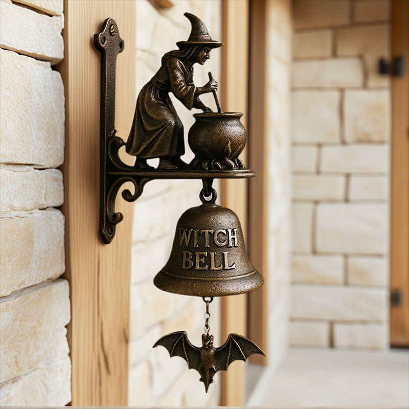 🧙♀️Let your guests be greeted by the magic at the door🔔Witch's bell