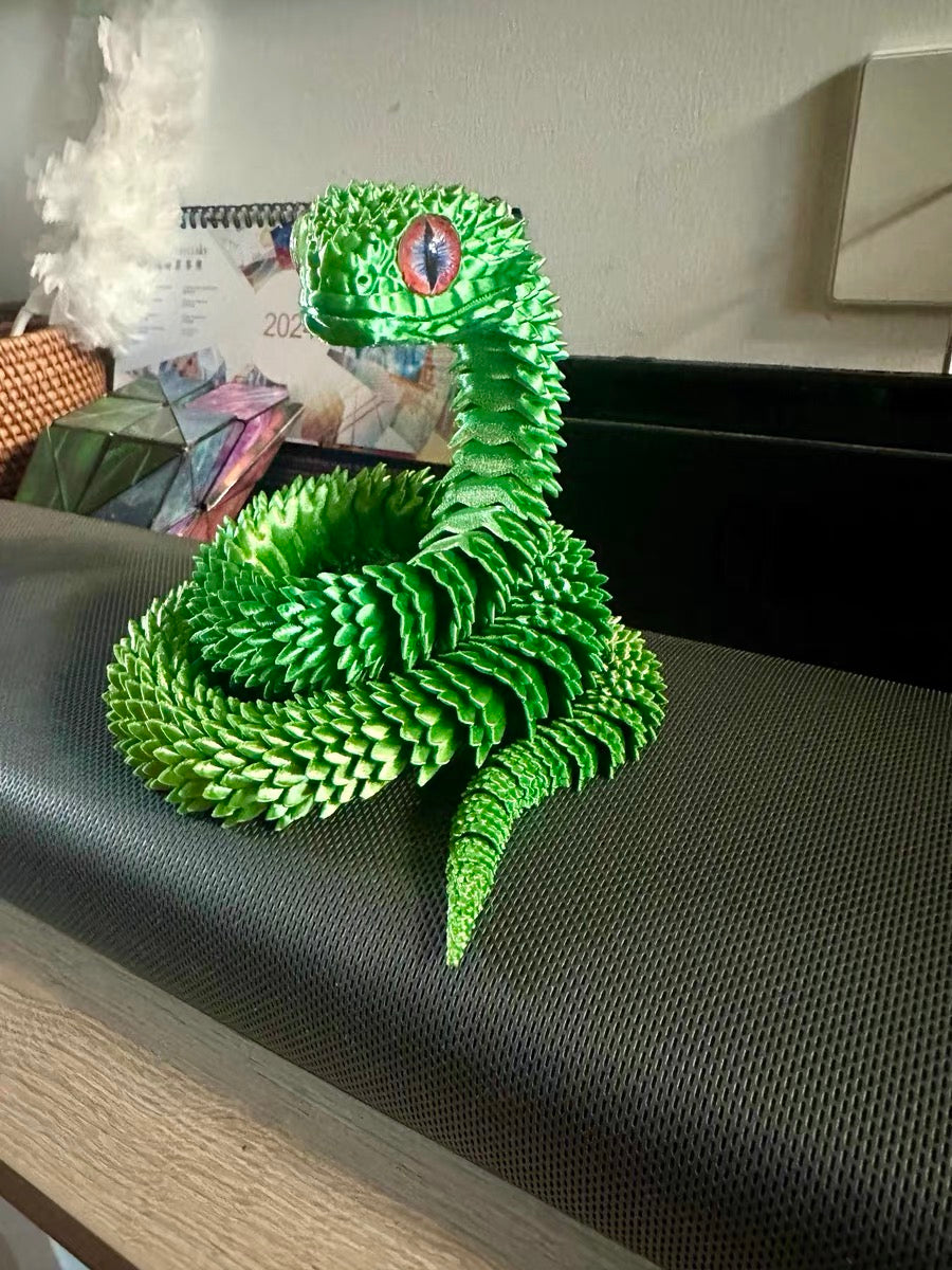 Adopt-A-Pet: 3D Printed Articulated Snake ð
