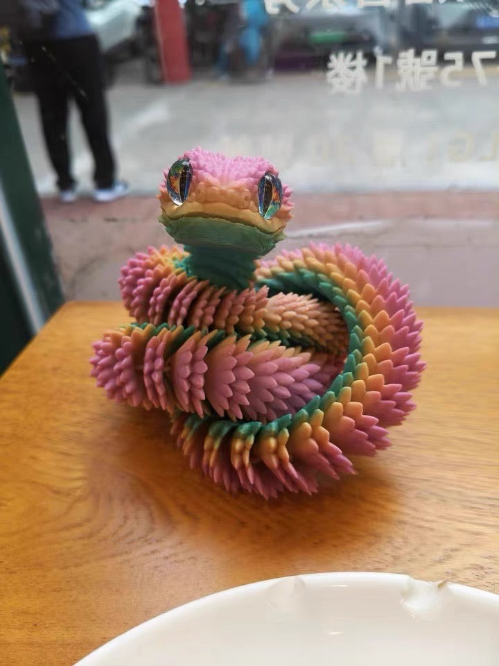 Adopt-A-Pet: 3D Printed Articulated Snake ð