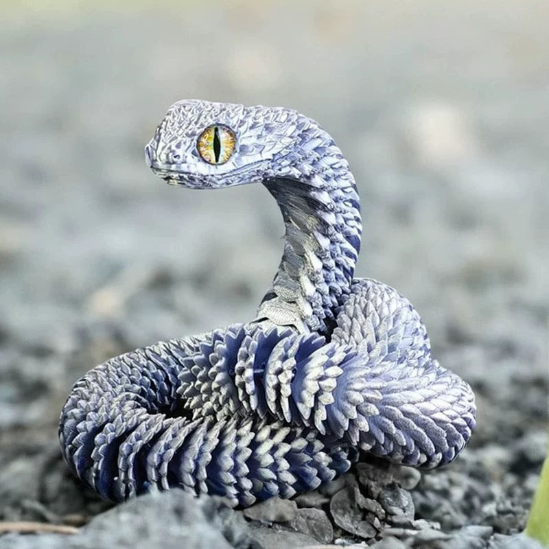 Adopt-A-Pet: 3D Printed Articulated Snake ð