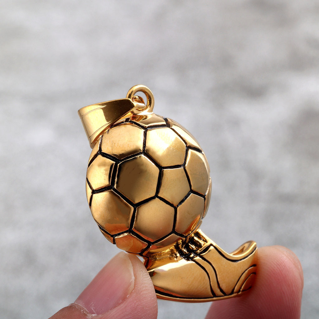 Golden Boot Glory Necklace ⚽🏆