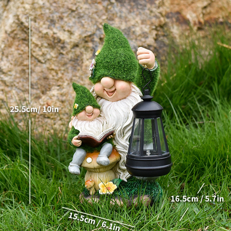 🔥50% OFF🔥Mossy Gnome Lantern Duo/Trio