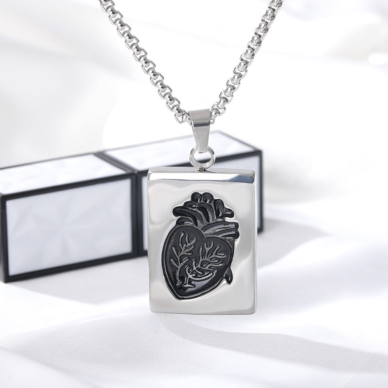 ❤️2026 Anatomical Heart Connection Necklace Set