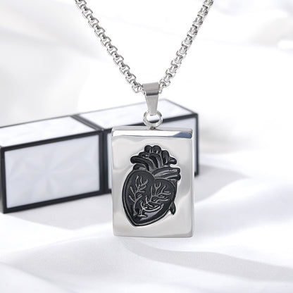 ❤️2026 Anatomical Heart Connection Necklace Set