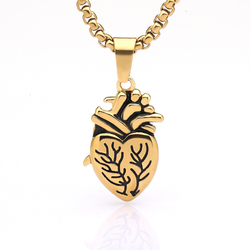 ❤️2026 Anatomical Heart Connection Necklace Set