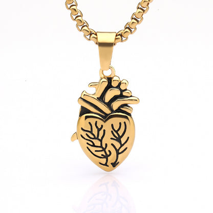 ❤️2026 Anatomical Heart Connection Necklace Set