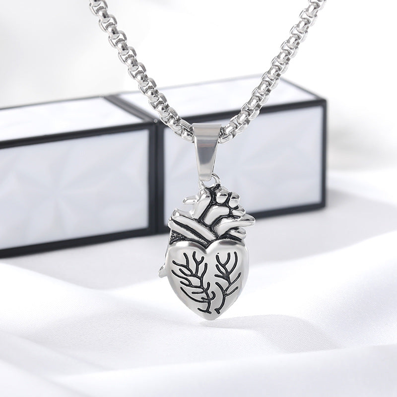 ❤️2026 Anatomical Heart Connection Necklace Set