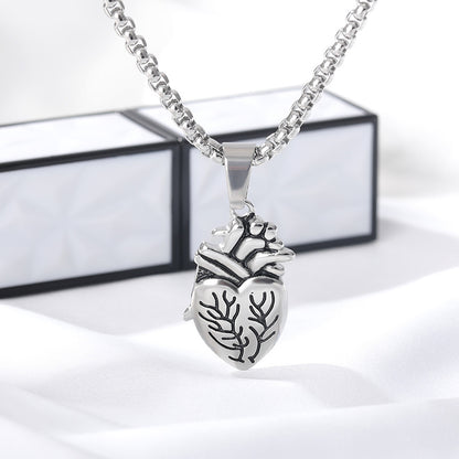 ❤️2026 Anatomical Heart Connection Necklace Set