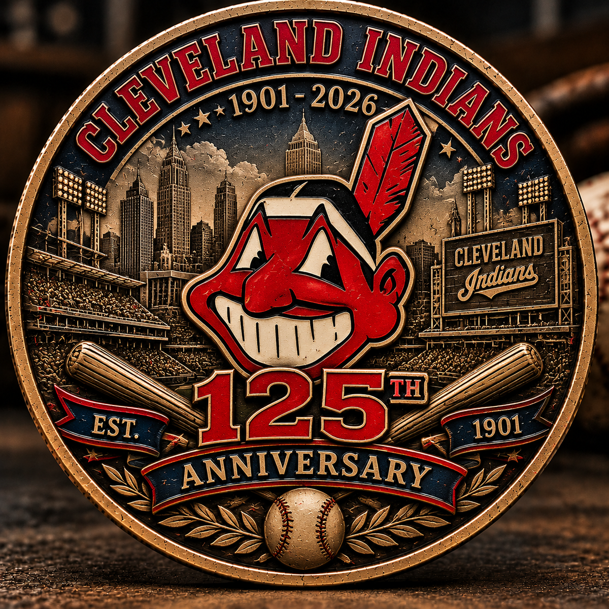 GO TRIBE! 125th Anniversary  Coin