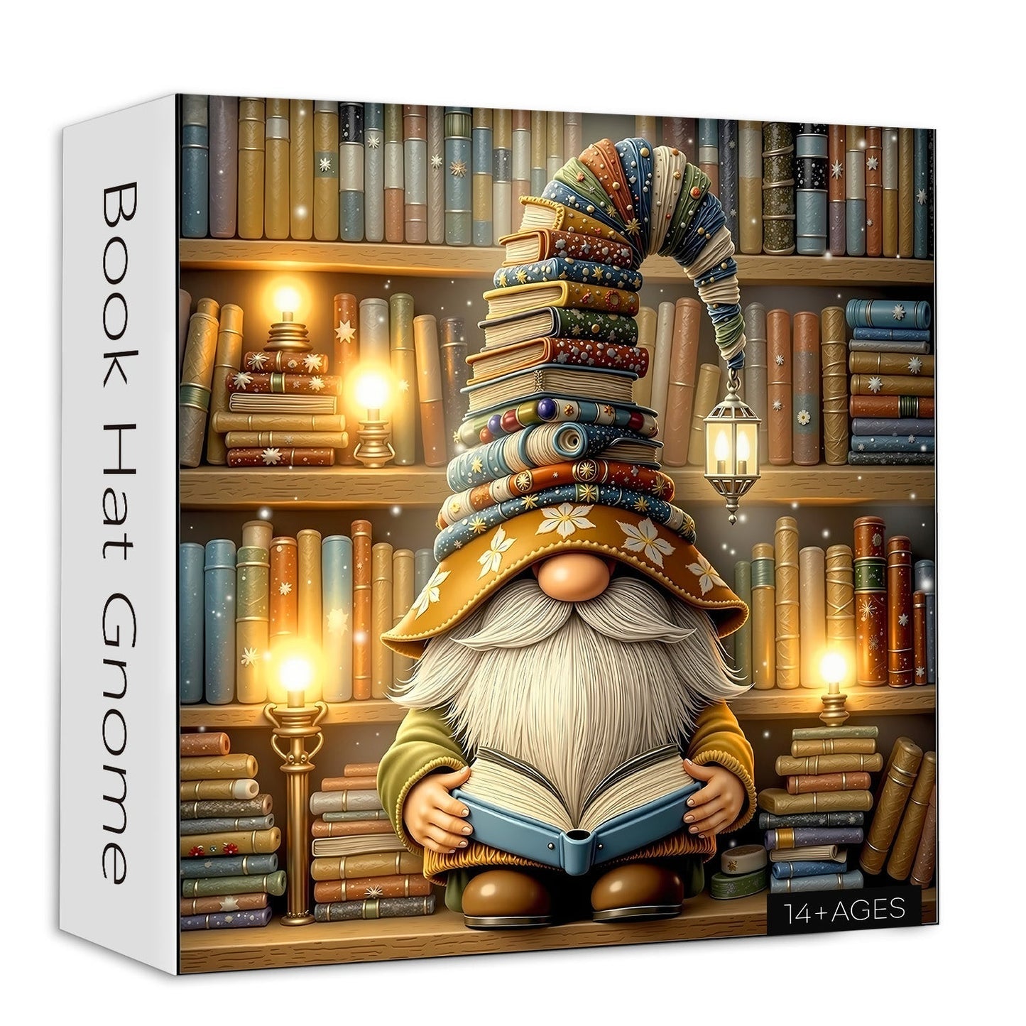 Book Hat Gnome Jigsaw Puzzle 1000 Pieces