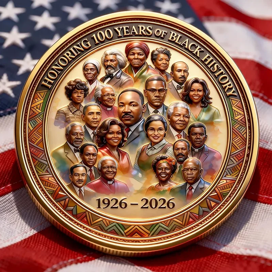 Black History Month – 100 Years Commemorative Coin (1926–2026)