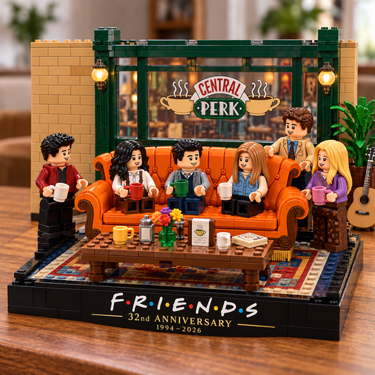Friends Central Perk 32nd Anniversary Building Block Set