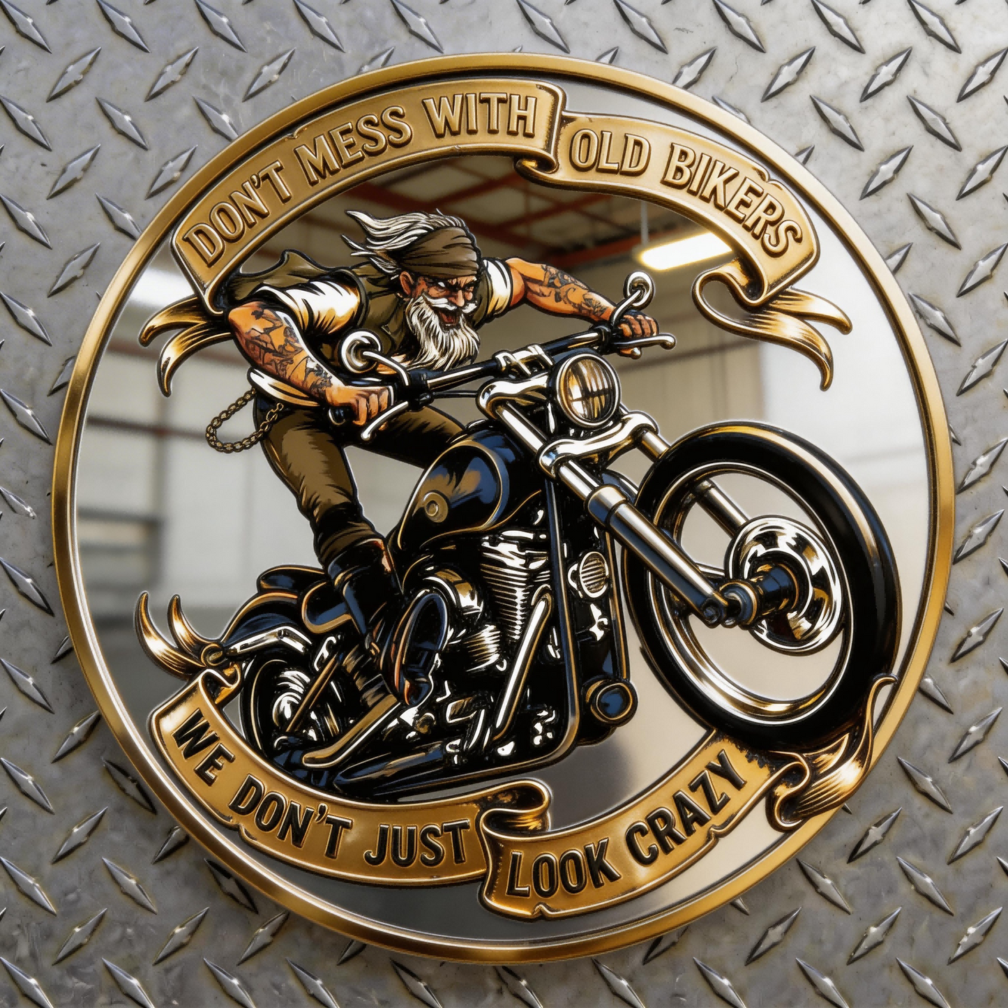 🏆NEW YEAR 60% OFF - Grumpy Old Bikers Club Commemorative Coin 🏍️🪙🔥