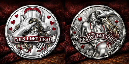 ❤️Heads I Get Tail / Tails I Get Head Commemorative Coin