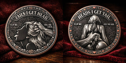 ❤️Heads I Get Tail / Tails I Get Head Commemorative Coin