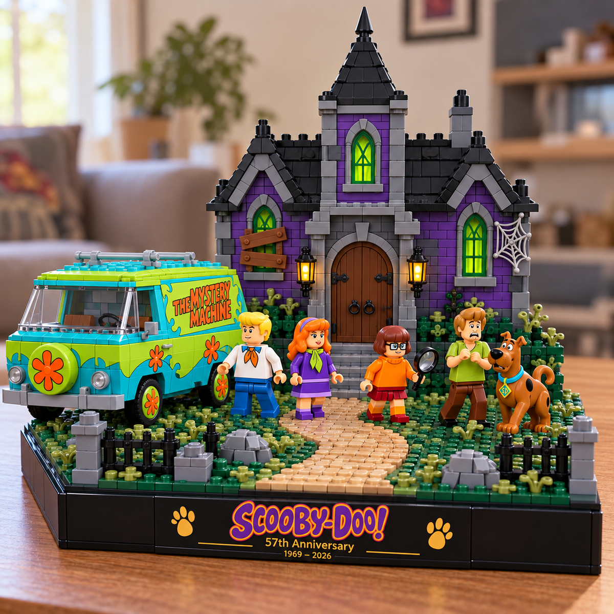 Scooby-Doo 57th Anniversary Haunted Mansion Building Set