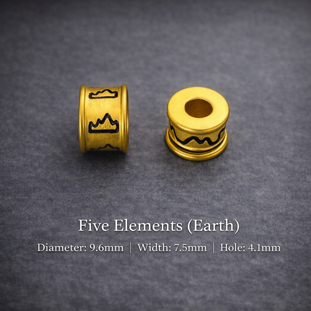 🌒 🜃 🌌 Five Elements Energy Bracelet