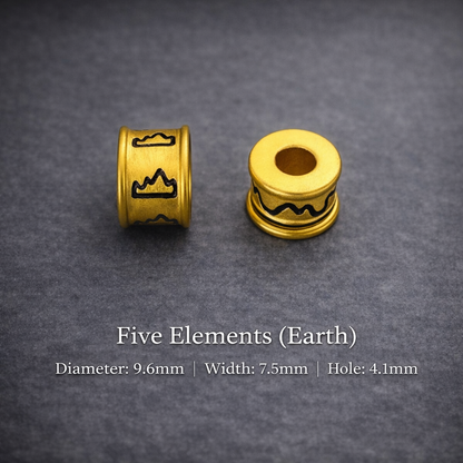 🌒 🜃 🌌 Five Elements Energy Bracelet