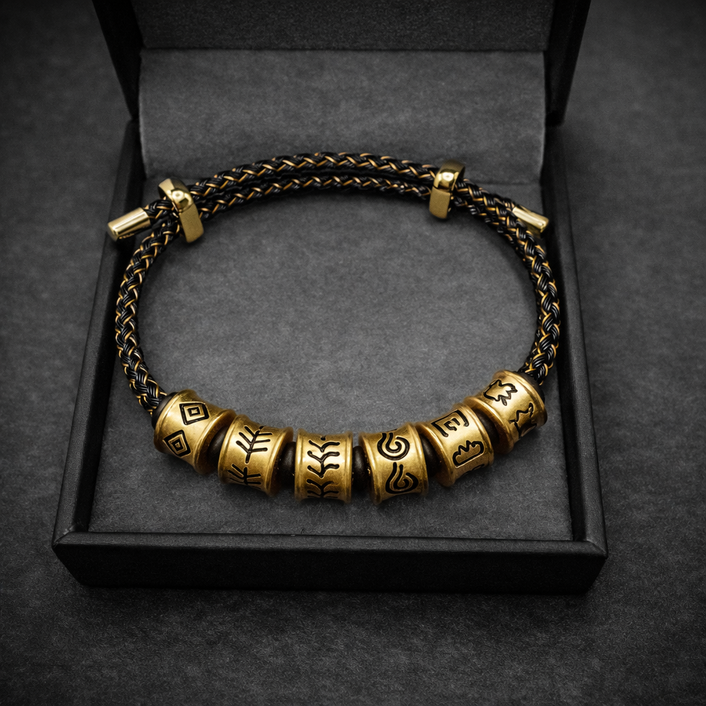 🌒 🜃 🌌 Five Elements Energy Bracelet