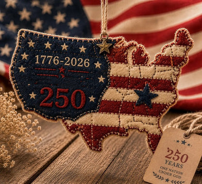 🇺🇸 Patriotic Commemorative Ornament – A Tribute to American Pride🦅
