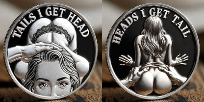 ❤️Heads I Get Tail / Tails I Get Head Commemorative Coin