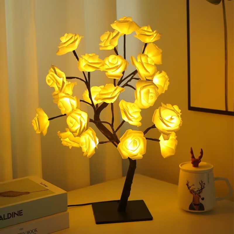 🌷(50% OFF) 2025 Luminous Rose Tree Lamp