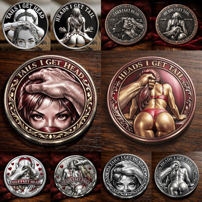 ❤️Heads I Get Tail / Tails I Get Head Commemorative Coin