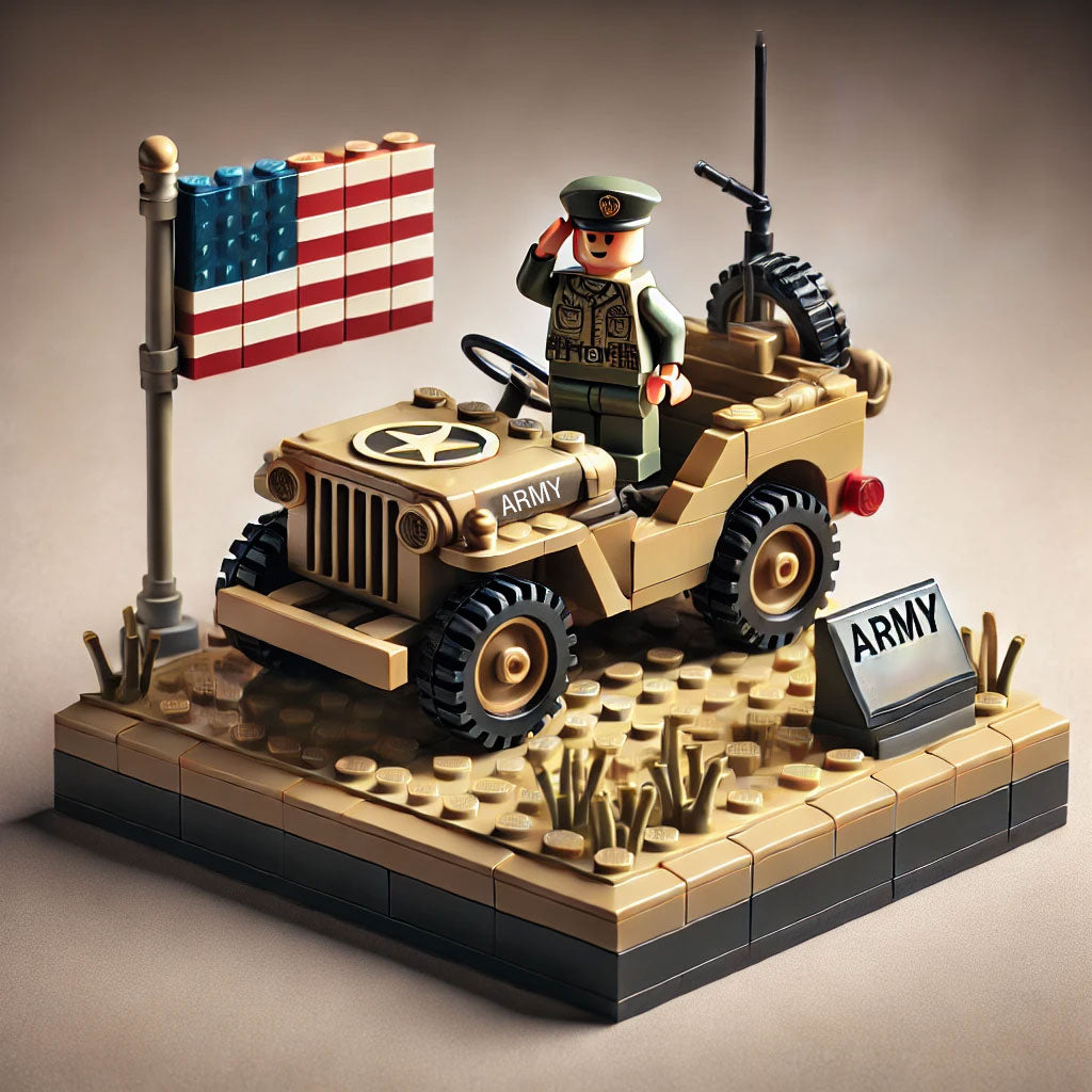 Veterans Building Blocks Set
