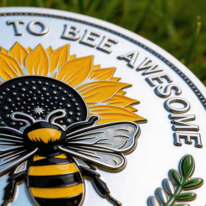 🏆NEW YEAR 60% OFF - Bee Kind Positivity Commemorative Coin 🐝🪙🌼